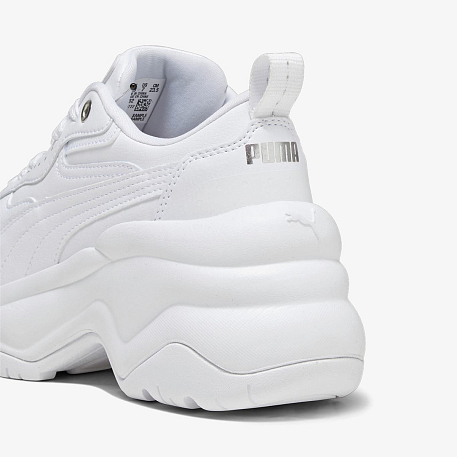 Кроссовки PUMA CILIA WEDGE PUMA WHITE-PUMA WHITE-PUMA S