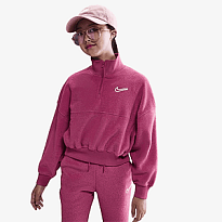 Футболка с длинным рукавом NIKE G NSW FLC LS TOP 2 COZY