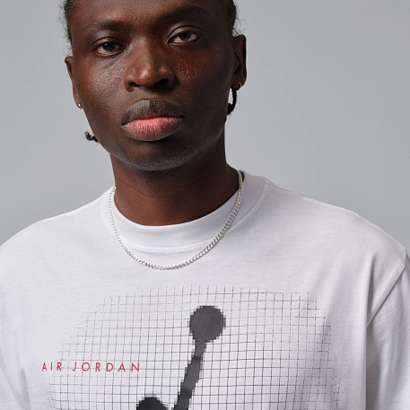 Футболка JORDAN M J JM BLUR GFX SS CREW