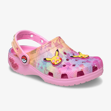 Клоги Crocs PIKACHU  PINK  CLS  CLG K MLT