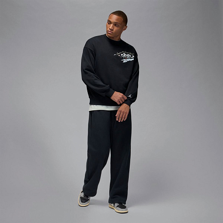 Футболка с длинным рукавом JORDAN M J BRK SNOWSCAPE CREW LB