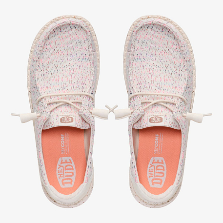 Кроссовки Hey Dude Wendy Stretch Speckle Tpe/Mlt