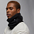 Баф JORDAN M NECKWARMER FLEECE BLACK/WHITE OSFM