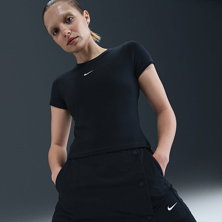 Футболка NIKE W NSW MD CRP GLS