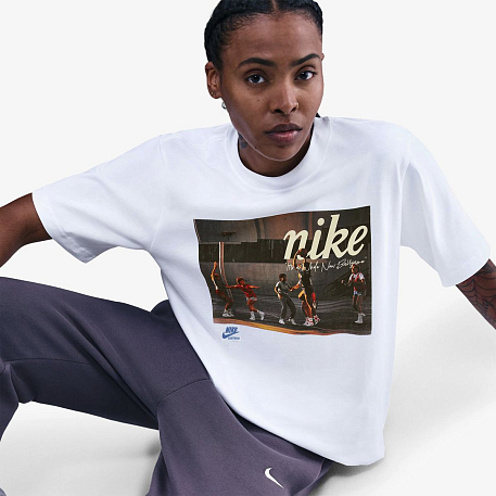 Футболка NIKE W NK TEE BB PHOTO
