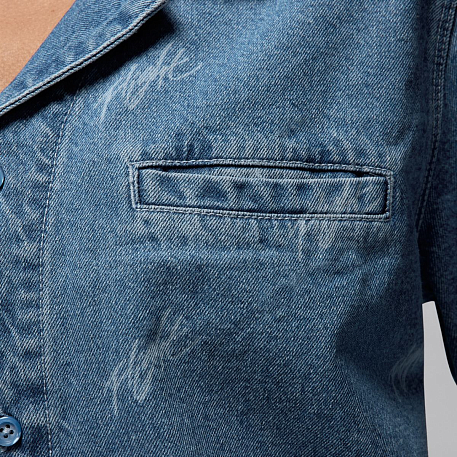 Футболка JORDAN W SS AOP WVN TOP