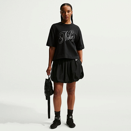 Футболка NIKE W NSW SS TEE BOXY SCRIPT