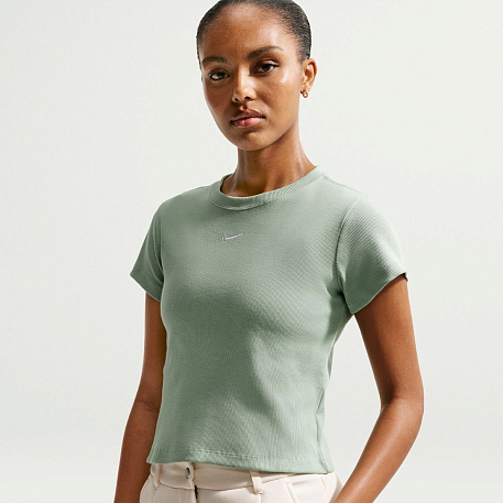 Футболка NIKE W NSW RIB TGHT SS TEE