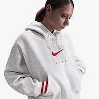 Толстовка NIKE W NSW PHNX FLC OOS GX PO HDY