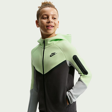 Толстовка NIKE B NSW TCH FLC FZ - PD