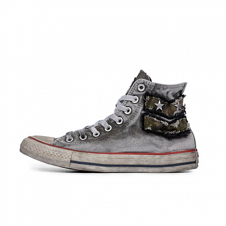 camo patchwork chuck taylor all star high top