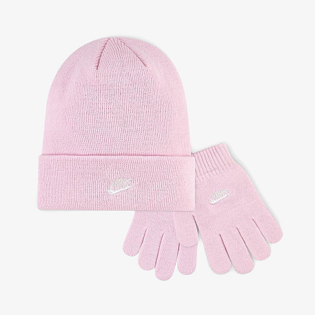 Набор: шапки, перчатки Nike CLUB BEANIE/GLOVE SET