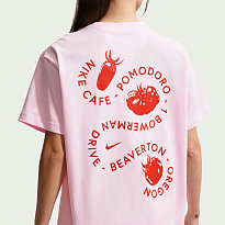 Футболка NIKE W NSW CLSC BF CAFE TOMATO TEE