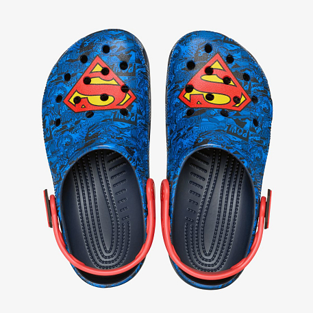 Клоги Crocs SUPERMAN    CLASSIC CLOG MLT