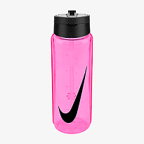 Бутылка NIKE TR RENEW RECHARGE STRAW BOTTLE 24 OZ PINK SPELL/BLACK/BLACK 24OZ