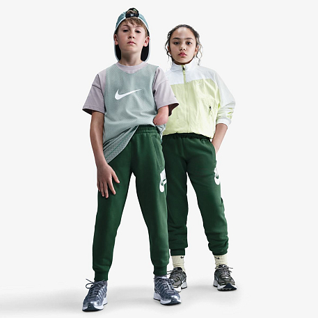 Брюки NIKE K NSW CLUB FLC JGGR HBR