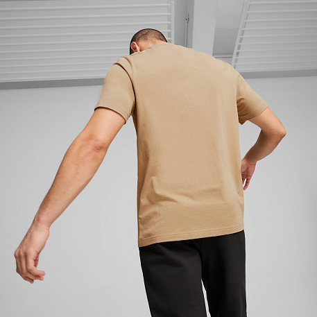 Футболка Puma TEAM Graphic Tee Prairie Tan