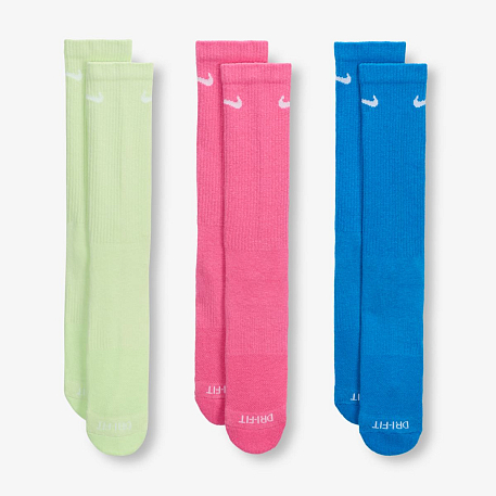 Носки NIKE U NK EVERYDAY PLUS CUSH CREW