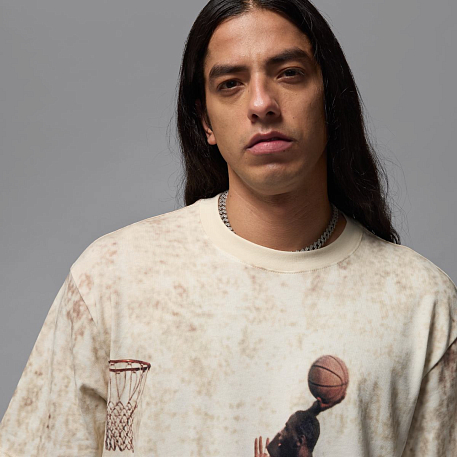 Футболка JORDAN M J AIR JDN 85 GX SS CREW