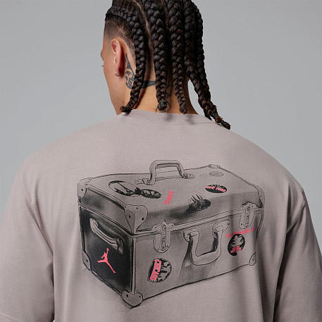 Футболка JORDAN M J NC TRAVEL GFX SS CREW