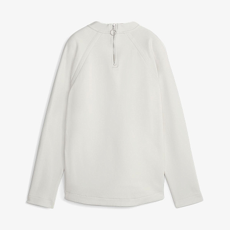 Толстовка Puma INFUSE Relaxed Mock Neck Crew Sedate Gra