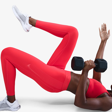 Лосины NIKE W NP 365 MR TIGHT GG GRX