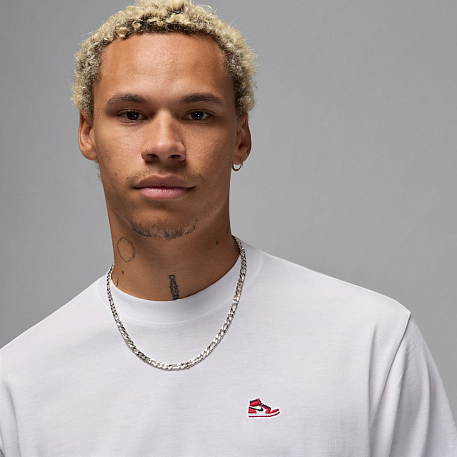 Футболка JORDAN M J BRND BR SNKR PCH SS CRW