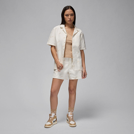 Футболка JORDAN W SS AOP WVN TOP