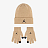 Набор:шапка,перчатки JAN JORDAN ESSENTIALS BEANIE S