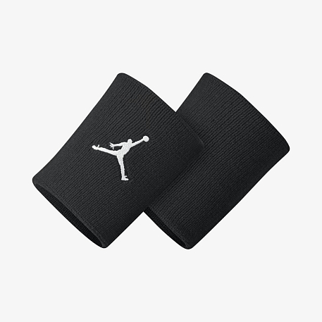 Напульсники JORDAN JUMPMAN WRISTBANDS 2 PK BLACK/WHITE OSFM