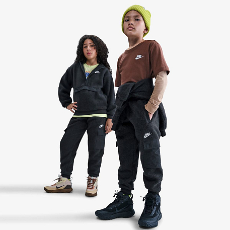 Брюки NIKE K NSW CLUB FLC CRGO PNT WZ