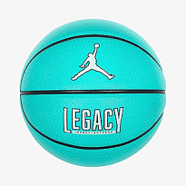 Мяч баскетбольный JORDAN LEGACY 2.0 8P DEFLATED HYPER JADE/BLACK/BARELY GREEN/BLACK 07