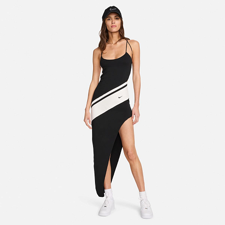 Платье NIKE W NSW ASSYM KNIT DRESS MDC