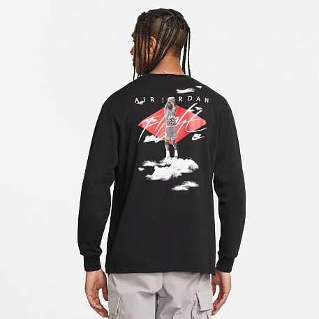 Футболка с длинным рукавом Jordan FLT ESS STMT 85 LS CREW