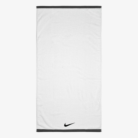 Полотенце NIKE FUNDAMENTAL TOWEL LARGE NP WHITE/BLACK L