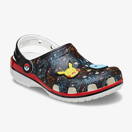 Клоги Crocs POKEMON PRINT CLS CLG K MLT