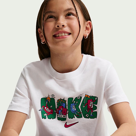 Футболка NIKE K NSW TEE BOXY GFB