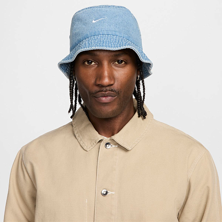 Панама NIKE U NK APEX BUCKET SQ DENIM 24 L