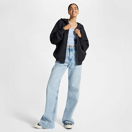 Толстовка Converse BLOOMING SKATE FZ HOODIE NIGHTFALL GREY