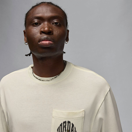 Футболка с длинным рукавом JORDAN M J BRK RLT LS POCKET CREW