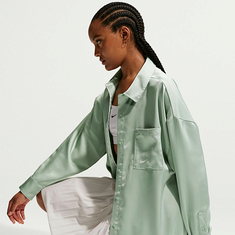 Футболка с длинным рукавом NIKE W NSW OFFLN WVN STN LS TOP