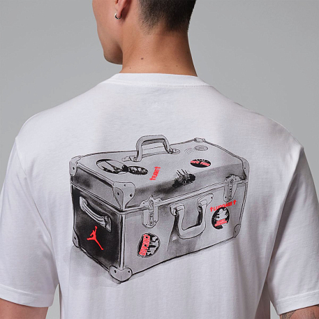 Футболка JORDAN M J NC TRAVEL GFX SS CREW