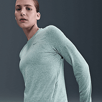 Футболка с длинным рукавом NIKE W NK SWIFT DF UV LS CRW