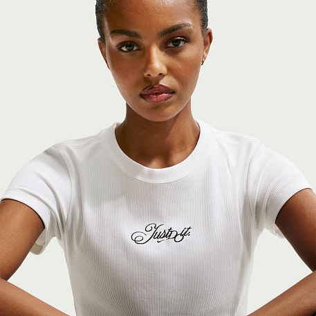 Футболка NIKE W NSW RIB MOD CRP JDI TEE