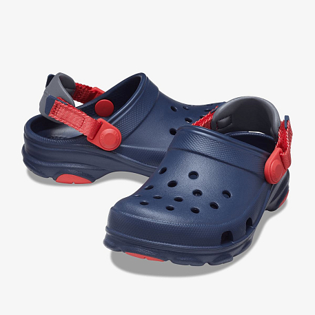 Клоги Crocs All  Terrain  Clog  T Navy