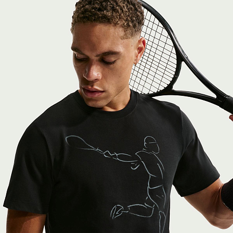 Футболка NIKE M NKCT DF TEE STD FRENCH OPEN