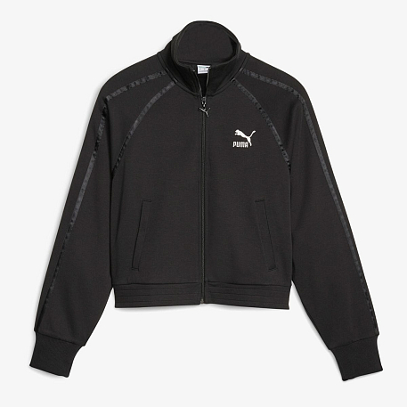 Толстовка PUMA T7 TRACK JACKET PUMA BLACK