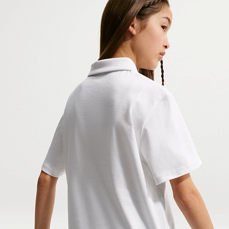 Поло NIKE K NSW CLUB KNIT SS POLO LBR
