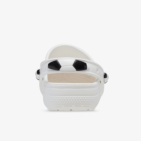 Клоги Crocs CLASSIC SOCCER BALL CLOG K WHI/BLK