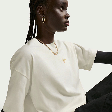 Футболка NIKE W NSW SS TEE OS JDI SCRIPT